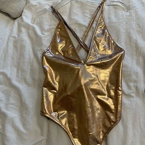 FOREVER 21 Criss cross bodysuit!